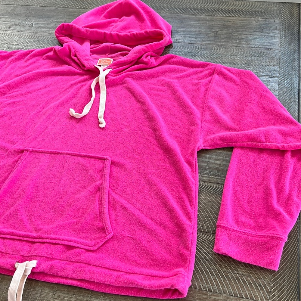 J. Crew weekend terrycloth hoodie